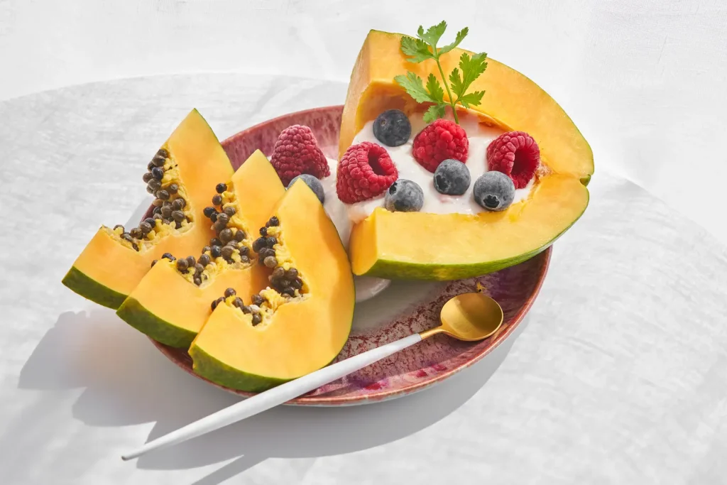 Papaya Alicia Cis Licopeno smoothie bowl CapGen Seeds